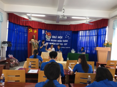 Đại hội chi đoàn nhiệm kỳ 2016 - 2017