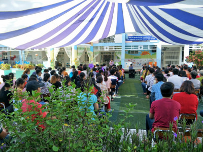 TRƯỜNG MẦM NON HOA MAI TỔ CHỨC HỘI NGHỊ CHA MẸ HỌC SINH ĐẦU NĂM HỌC 2018-2019