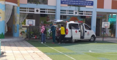 TTYT phun thuốc diệt khuẩn