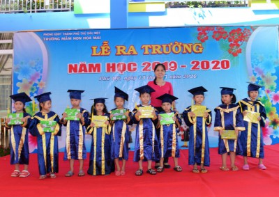 Lễ ra trường cho trẻ 5 tuổi năm học 2019 - 2020