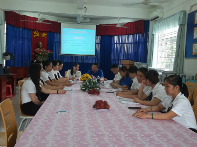 HỘI NGHỊ SƠ KẾT KIỂM TRA CÔNG TÁC ĐOÀN VÀ PHONG TRÀO TTN 06 THÁNG ĐẦU NĂM, VÀ ĐỀ RA PHƯƠNG HƯỚNG NHIỆM VỤ 06 THÁNG CUỐI NĂM.