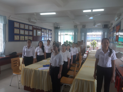 LỄ KẾT NẠP ĐẢNG VIÊN MỚI