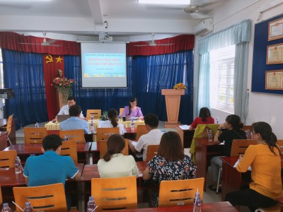 HỌP BAN ĐẠI DIỆN CHA MẸ TRẺ TRƯỜNG MẦM NON HOA MAI HỌC KỲ I -  NĂM HỌC 2020-2021