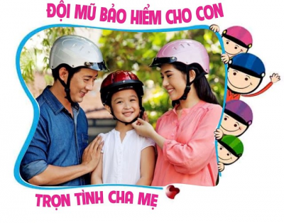 ĐẢM BẢO AN TOÀN CHO TRẺ THAM GIA  GIAO THÔNG