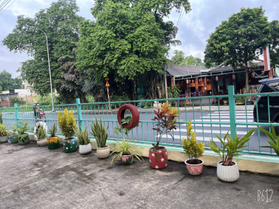 Chi Bộ trường mầm non Hoa Mai thực hiện công tác tổng vệ sinh môi trường phòng, chống dịch bệnh sốt xuất huyết