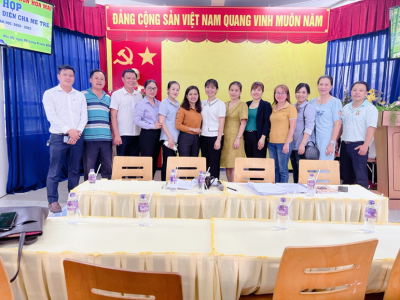 Họp Ban đại diện cha mẹ trẻ em đầu năm - Trường Mầm non Hoa Mai - Năm học 2022-2023
