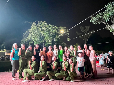 Trường Mầm non Hoa Mai tham gia Hội thi Văn Nghệ quần chúng phường Phú Mỹ năm 2023 của UBND phường Phú Mỹ.