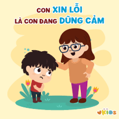 5 bước giúp trẻ biết nhận lỗi và nói lời xin lỗi