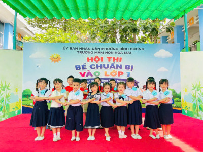 Trường Mầm non Hoa Mai tổ chức HỘI THI “BÉ CHUẨN BỊ VÀO LỚP 1 – Năm học 2025–2026