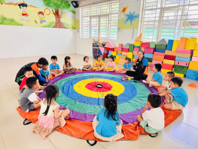 TRƯỜNG MẦM NON HOA MAI TỔ CHỨC CHƯƠNG TRÌNH TRẢI NGHIỆM “READY STEADY GO KIDS”