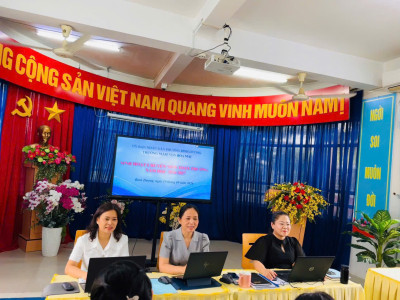 TRƯỜNG MẦM NON HOA MAI TỔ CHỨC SINH HOẠT CHUYÊN MÔN TOÀN TRƯỜNG – NĂM HỌC 2026–2027