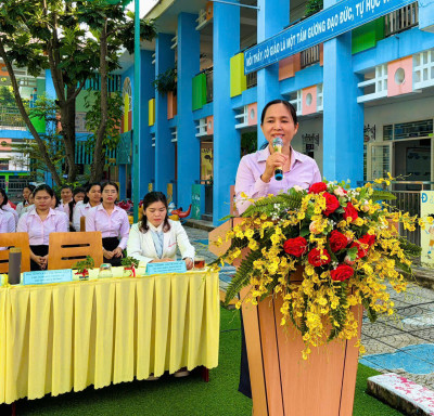TRƯỜNG MẦM NON TỔ CHỨC HỌP CHA MẸ TRẺ ĐẦU NĂM HỌC 2026–2027