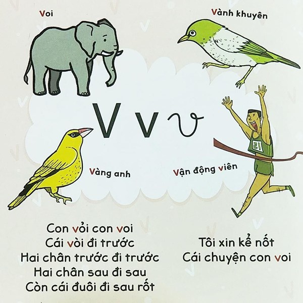 BÀI THƠ VỀ CHỮ V