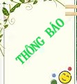 THÔNG BÁO