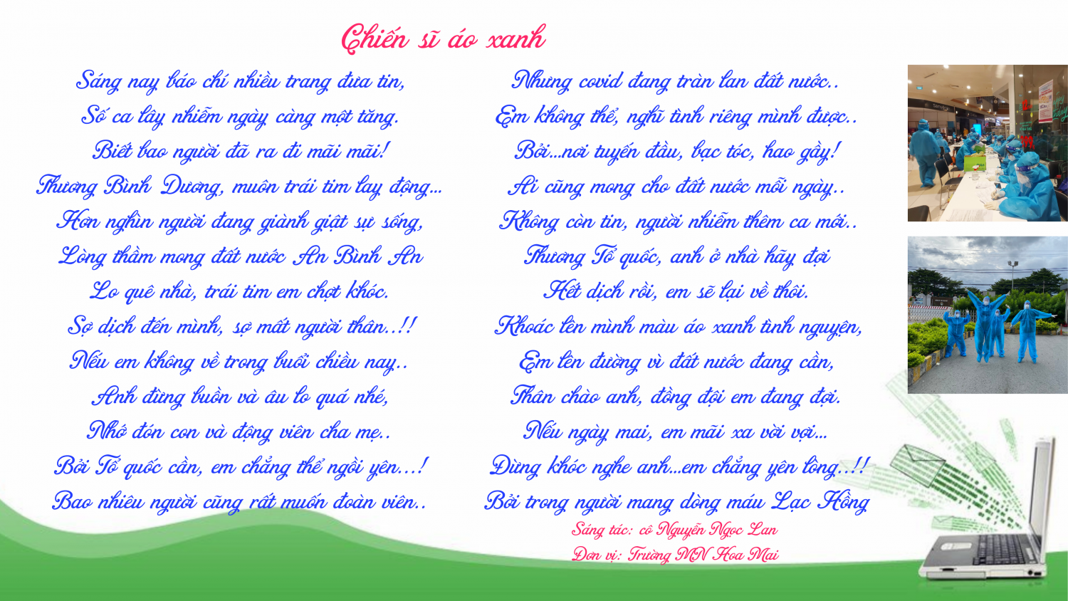  CHIẾN SĨ ÁO XANH