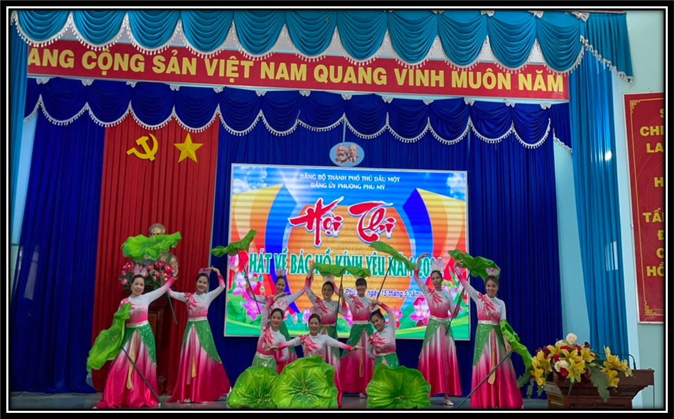 Trường Mầm non Hoa Mai " Hát múa nhớ về Bác lòng ta trong sáng hơn" năm học 2021-2022