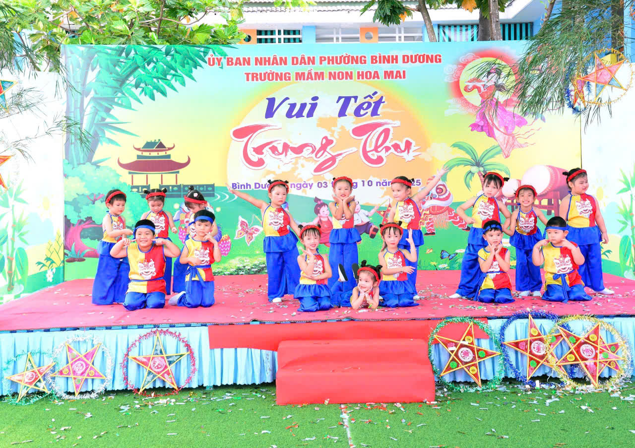 Trường mầm non Hoa Mai tổ Chức “Vui hội Trăng Rằm”
