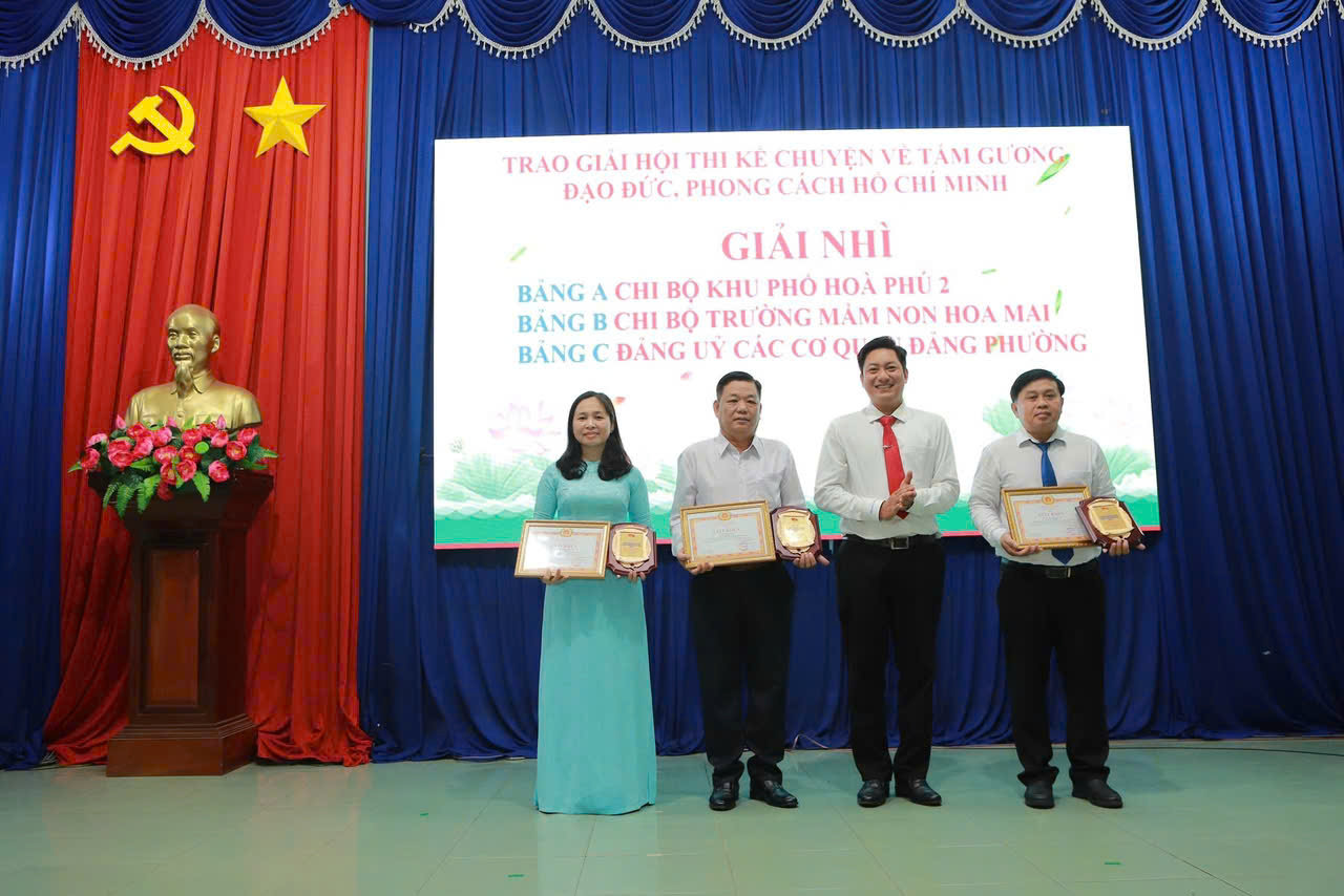 Chi bộ Trường Mầm non Hoa Mai tham gia Hội thi kể chuyện về tấm gương đạo đức Hồ Chí Minh nhân kỷ niệm 136 năm Ngày sinh của Bác (19/5/1890 – 19/5/2026).