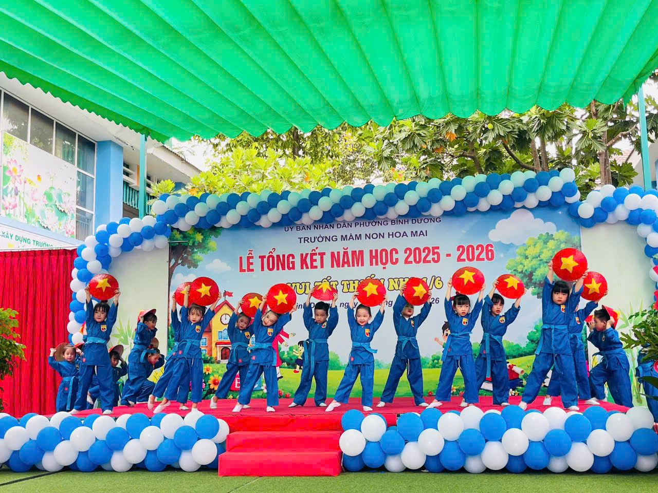 TRƯỜNG MẦM NON HOA MAI TỔ CHỨC LỄ TỔNG KẾT NĂM HỌC 2025 – 2026